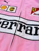 Vintage Pink Scuderia Ferrari Jacke