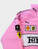 Vintage Pink Scuderia Ferrari Jacke