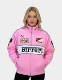 Vintage Pink Scuderia Ferrari Jacke