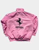 Vintage Pink Scuderia Ferrari Jacke